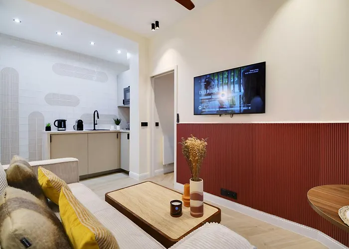 Апартаменты Superb -1br-4p- Montmartre *