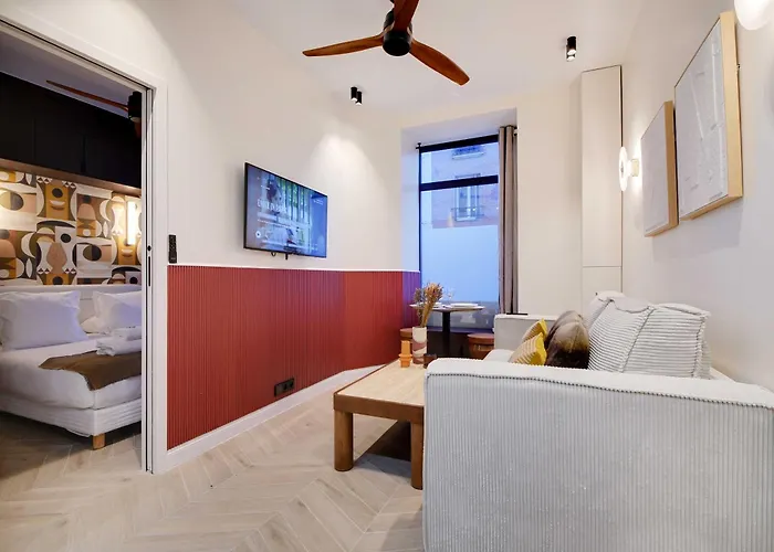 Superb -1br-4p- Montmartre Апартаменты Париж